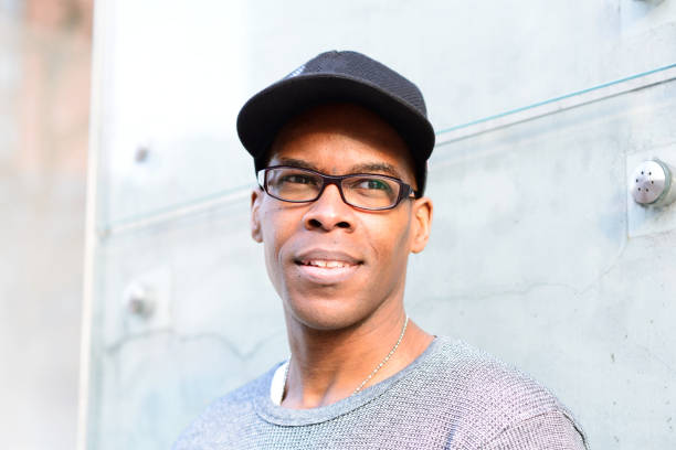 istock Portrait of young black man 641743980