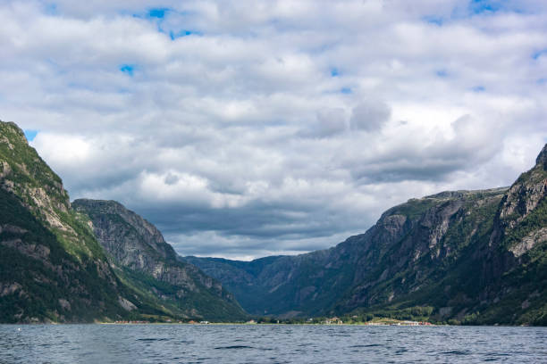 istock View in a Fjord in Norway during summer 641744962