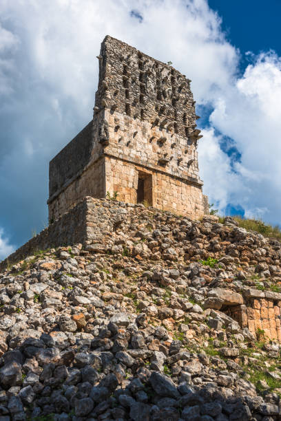 istock El Mirador mayan pyramid, Labna ruins, Yucatan, Mexico 641746774