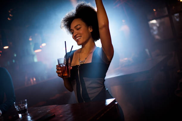 istock Woman dancing in the club 641750118