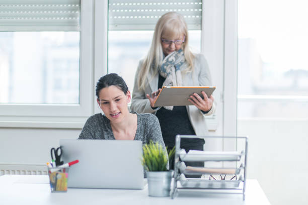 istock Two women in office 641755212