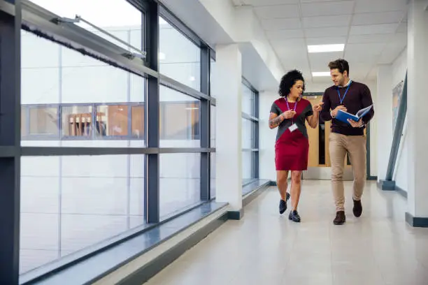 Photo of Teachers In The Hall