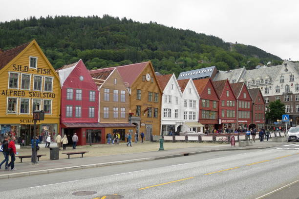 istock Bryggen houses - Bergen - Norway 641757984