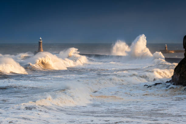 istock Rough Sea at Tynemouth 641761566