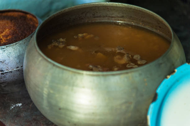 istock cooking meals in a Russian stove 641765882