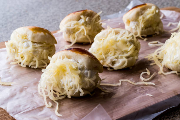 istock Turkish Sacakli Sakalli or mini cheese sandwich 641775286