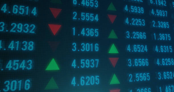 istock Stock market financial analysis indicator background 641784954
