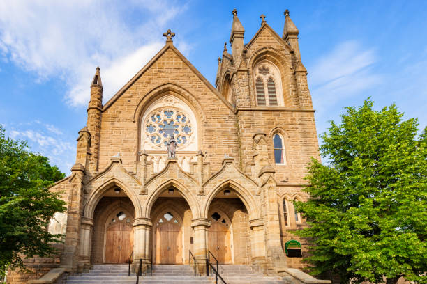 istock Saint Bernard's Church in Moncton New Brunswick Canada 641785278
