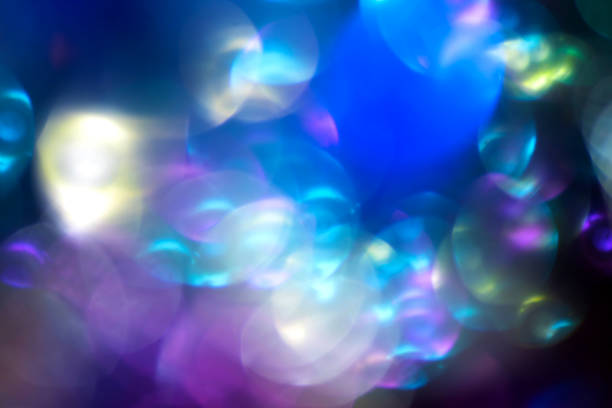 istock Vintage Magic background with colorful bokeh. 641790664