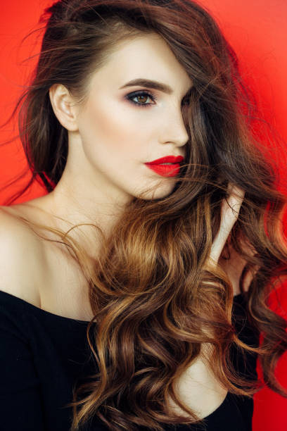istock Beautiful woman with luxury hairs 641793814