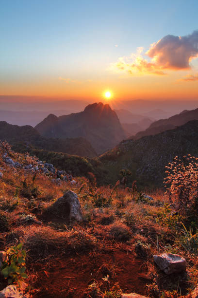 istock Beautiful scenery of Doi Luang Chiang Dao 641808670