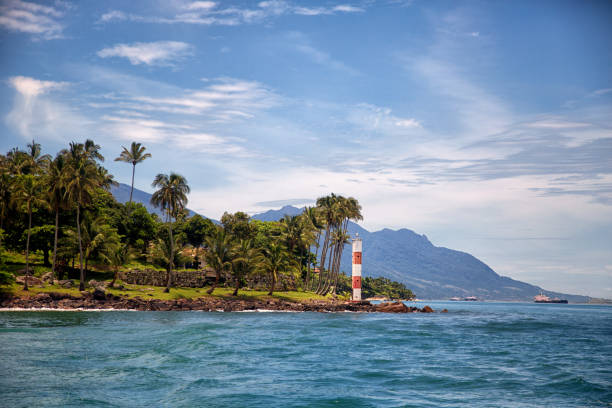 Ilhabela coast lighthouse