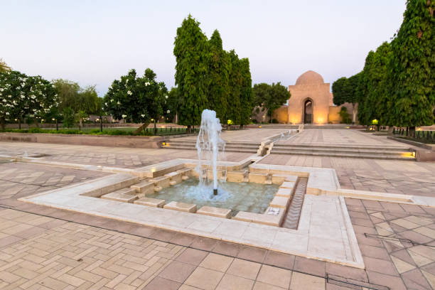 istock Garden at Sultan Qaboos Grand Mosque 641817726