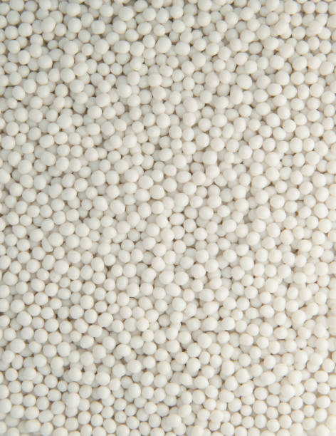 Background Of Plastic Pellets Stock Photo - Download Image Now