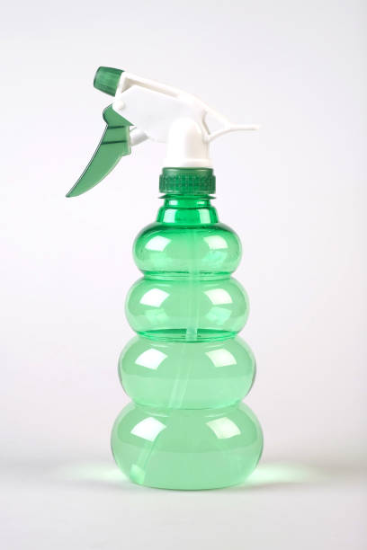 istock Green foggy on white table 641828118