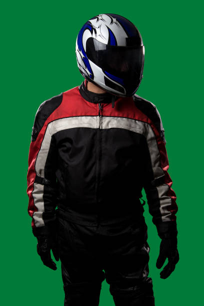 istock Race Car Driver or Motorcycle Racer 641830734