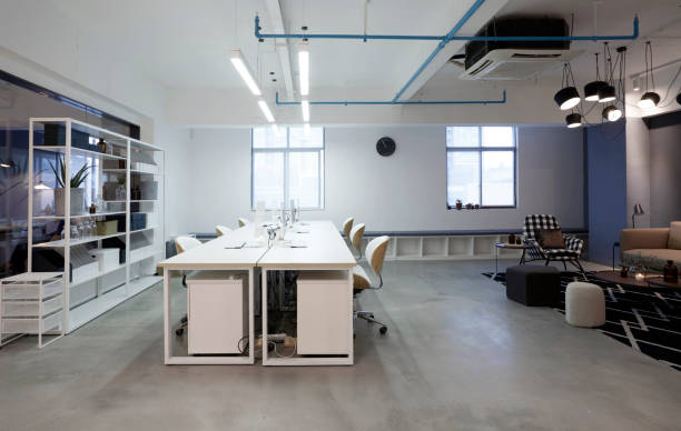 istock Fashion and modern office interiors 641835694