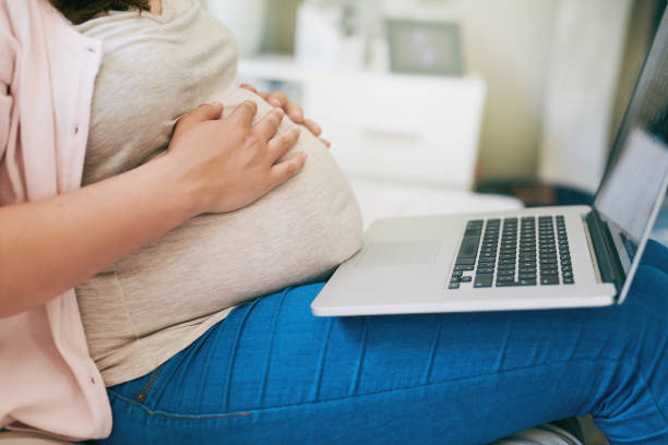 istock That's quite the baby bump 641841368