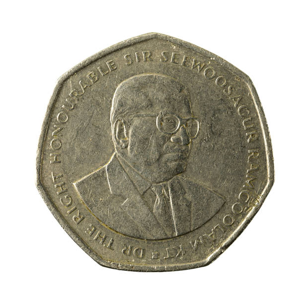 istock 10 mauritian rupee coin (1997) reverse isolated on white background 641846482