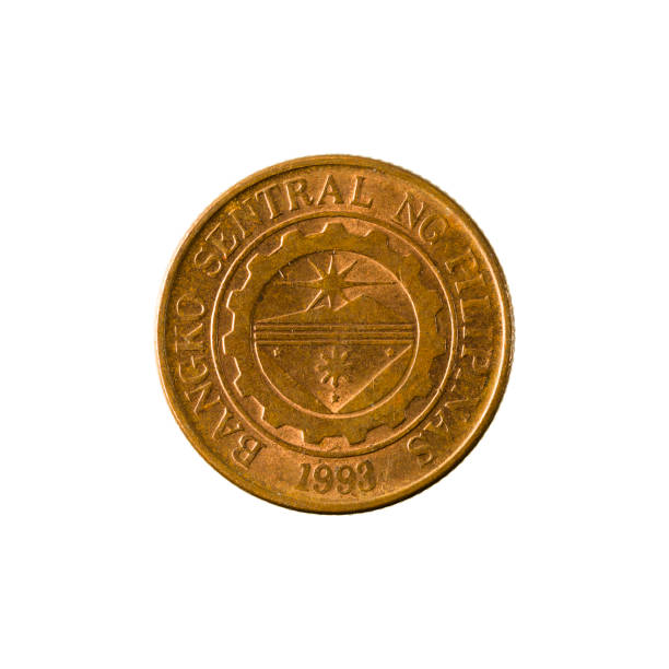 istock 10 philippine sentimo coin (2006) reverse isolated on white background 641849012