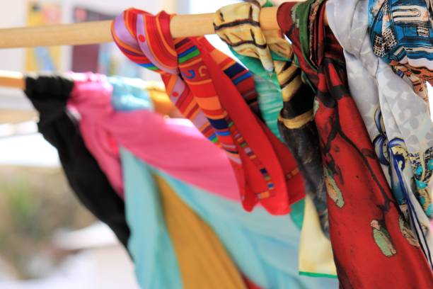 istock Scarves in the summer wind 641851082