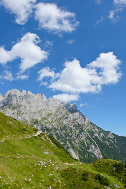 istock View to the mountain range Wilder Kaiser, Tirol 641854722