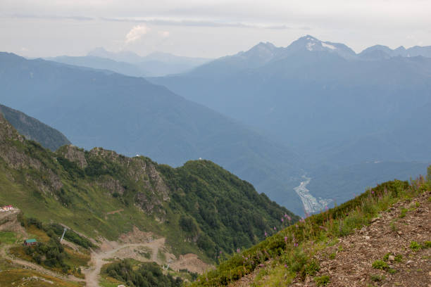 istock Natural landscape in a mountainous area in the summer 641856476