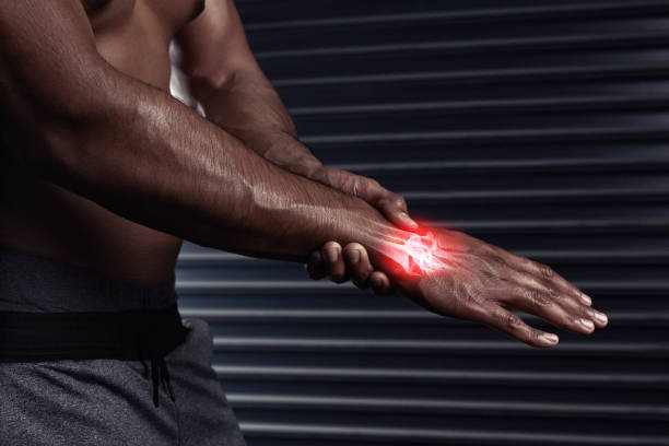 istock He's injured his hand 641859384