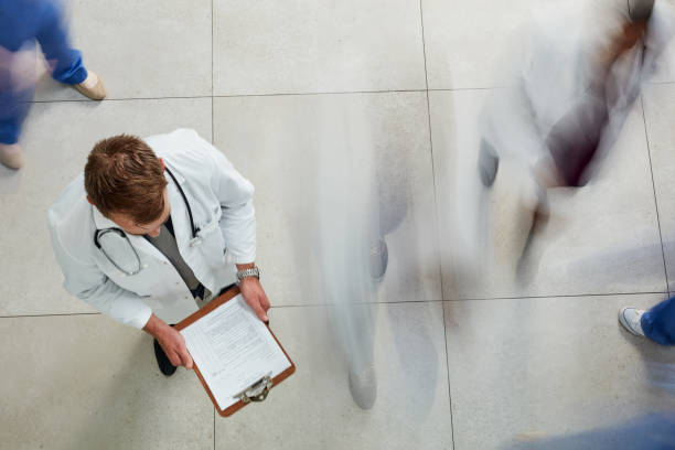 istock It's another busy day at the hospital 641867090