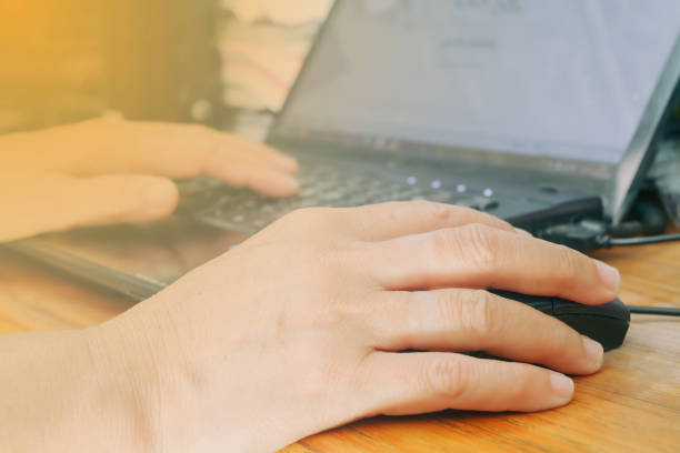 istock Asian business women using notebook for working ,blurry and soft focus 641867246
