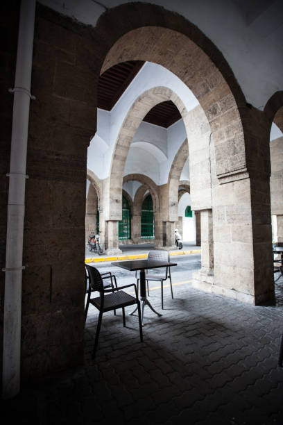 The Habous district in Casablanca, Morocco is a unique example of the reconstruction of a medina where, while respecting traditional style and habits, 