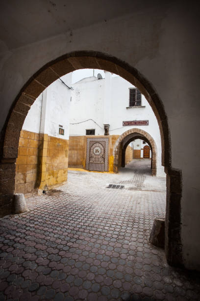 The Habous district in Casablanca, Morocco is a unique example of the reconstruction of a medina where, while respecting traditional style and habits, 