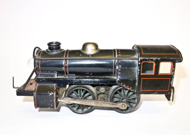 istock Vintage Retro Toy Train 641875758