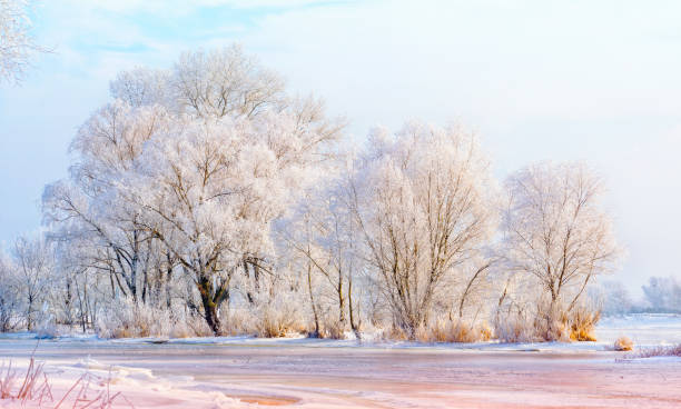istock Frozen Water, Snow and Ice on the Dnieper River 641877580