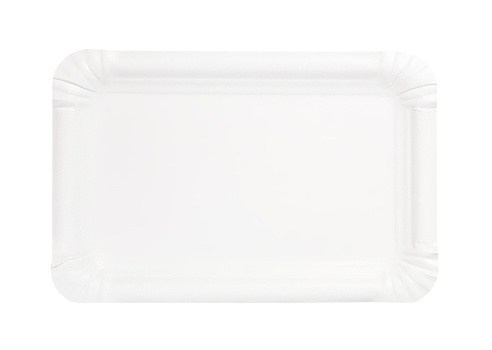 Large Rectangular Paper Plates Rectangle Paper Plate Stock Photo - Download Image Now - Paper Plate ...