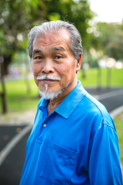 istock Thai senior man portrait looking at camera 641887438