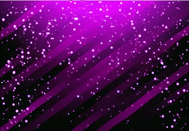 Vector illustration of Vector abstract glamour background with diagonal lines and strips