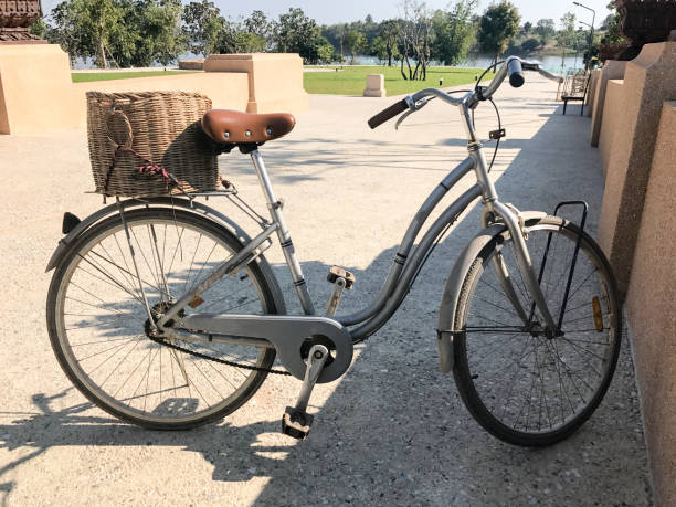 istock vintage bicycle on sunny day 641889988