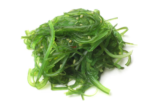 istock Traditional Japanese Chuka seaweed salad (Hiyashi Wakame) 641898226