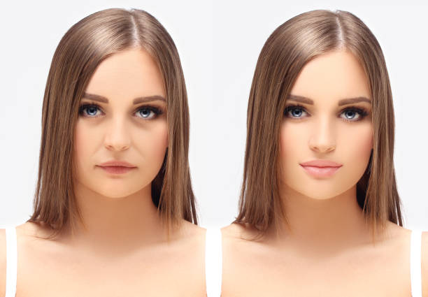 istock Aging. Mature woman-young woman. 641902680