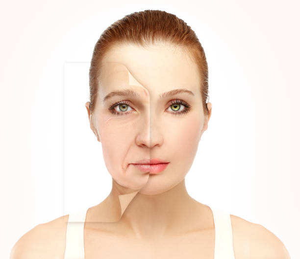 istock Aging. Mature woman-young woman. 641902776