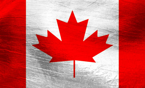 istock National flag of Canada 641905592