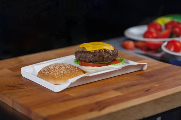 istock Rustic wood flooring gold Cheeseburger 641906374