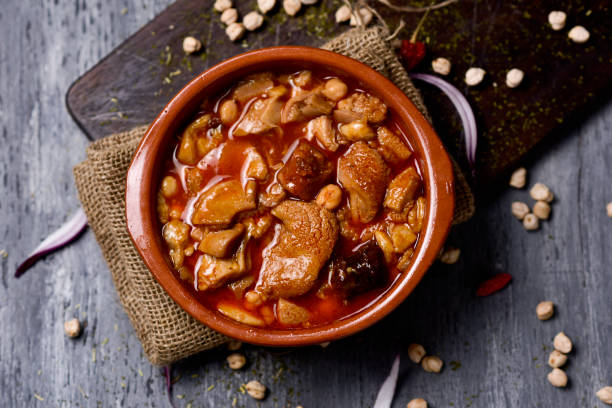 istock spanish callos, a beef tripe stew with chickpeas 641907738