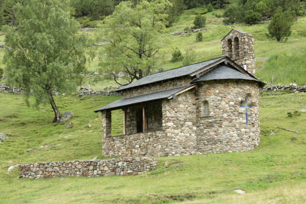 istock Traditional chapel in Andorra 641911284