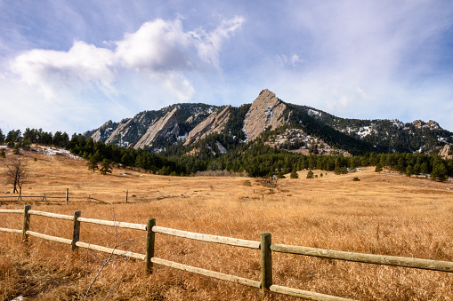 Rock formation near Boulder, Colorado.