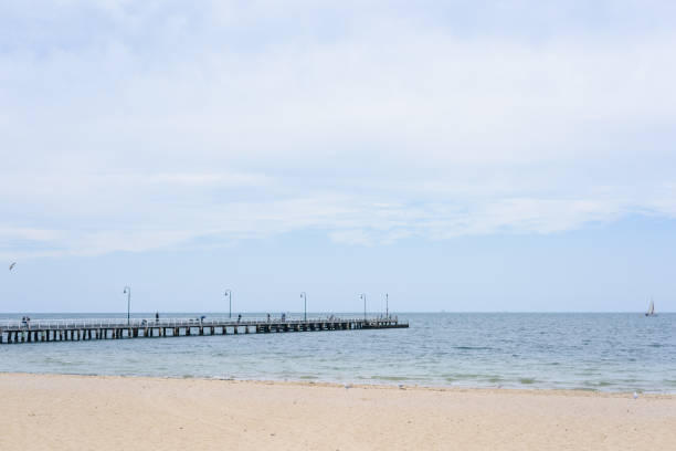 istock Albert Park Jetty in Melbourne,  Australia 641913218