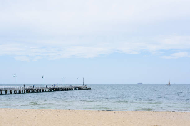istock Albert Park Jetty in Melbourne,  Australia 641914274
