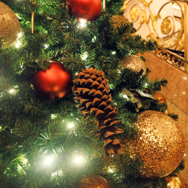 kerstboom - christmas tree stockfoto's en -beelden