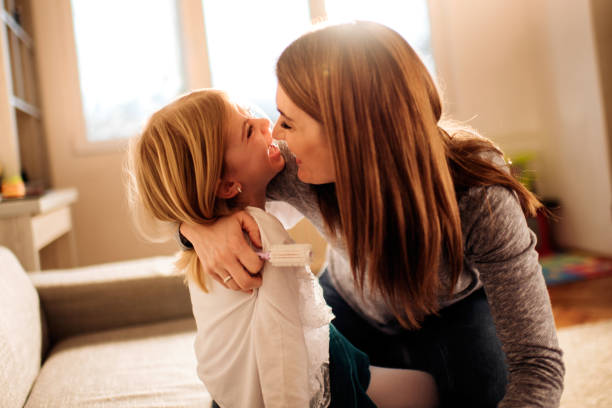 istock Mother and daughter having fun 641917456